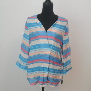 Colorful stripes Medium Nine West New top
